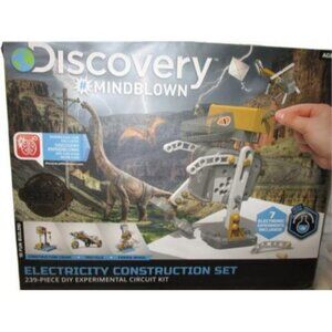 Discovery #MINDBLOWN Electricity Construction Set, 10 Robotic Build Kits & 7 Ele